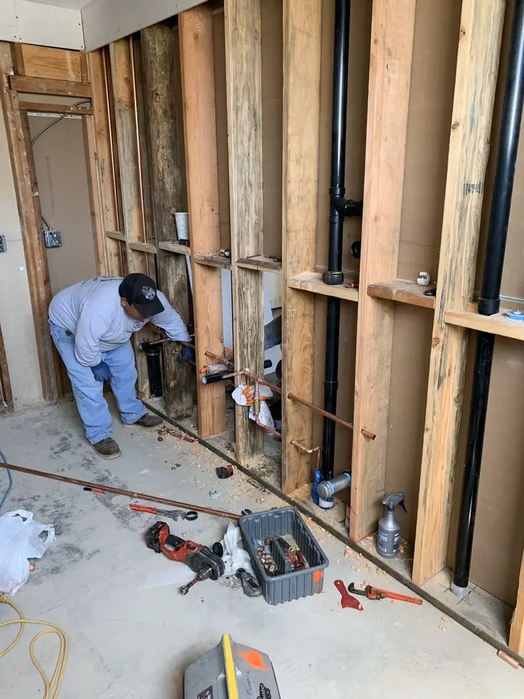 Commercial rough-in plumbing for Water Heater Replacement in Hazel Park